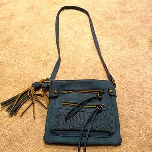 Denim Crossbody Bag